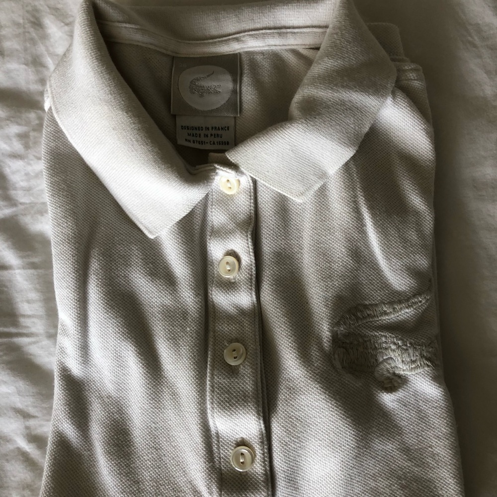 Lacoste Women’s Pique Polo Shirt 4 buttons